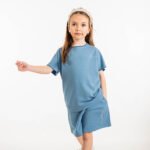 MiniMo Σετ κοντομάνικο unisex baby blue