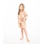 MiniMo Σετ waffle unisex tan