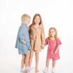 MiniMo Σετ waffle unisex tan - Image 4