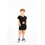 MiniMo Σετ φούτερ αμάνικο βερμούδα