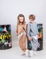 MiniMo Σετ φόρμες φούτερ grey - Image 3