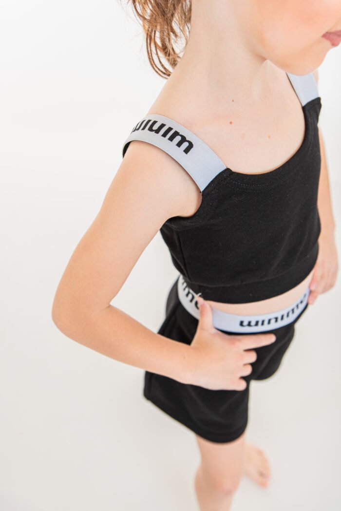 MiniMo Σετ σορτς μπουστάκι black - Image 2