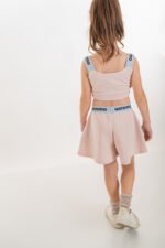 MiniMo Σετ σορτς μπουστάκι pale pink - Image 3
