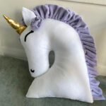 Μαξιλάρι μονόκερος λιλά