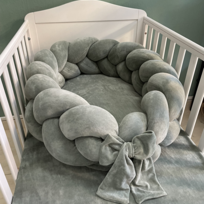 Βρεφική φωλιά πλεξούδα ευκάλυπτος - Image 3