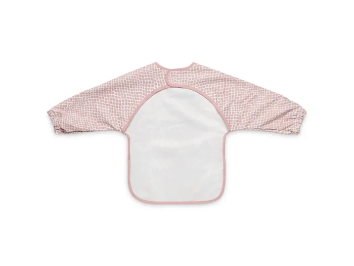 Jollein αδιάβροχη ολόσωμη σαλιάρα Snake Pale Pink - Image 2