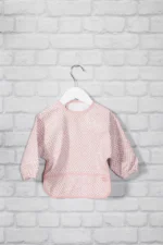 Jollein αδιάβροχη ολόσωμη σαλιάρα Snake Pale Pink - Image 3